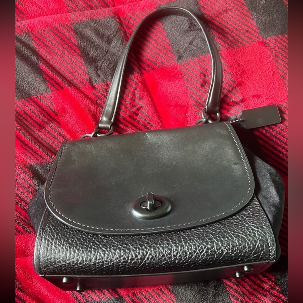COACH Faye Leather Crossbody